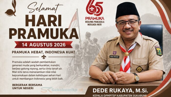 Hari Pramuka ke-65, Dede Rukaya Ajak Generasi Muda Tanamkan Nilai Kepramukaan