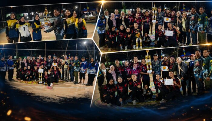 Lapangan Baru Posal Ujunggenteng Jadi Arena Adu Talenta Voli Terbaik Pajampangan