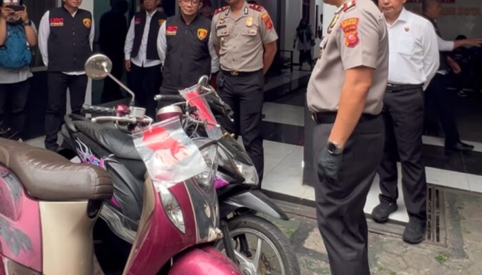 Pasangan Suami Istri Kompak Jadi Pelaku Curanmor, Ditangkap Polres Sukabumi Kota