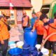 BPBD dan Polres Sukabumi Kota Kembali Salurkan Air Bersih bagi Warga Terdampak Kekeringan
