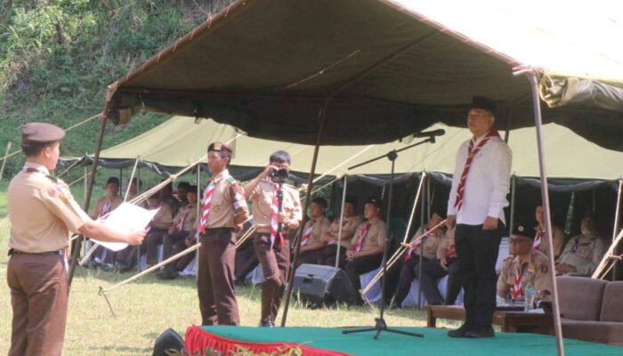 Wabup Sukabumi Buka LT I dan KANIRA, Tekankan Pramuka sebagai Wadah Pembentukan Karakter