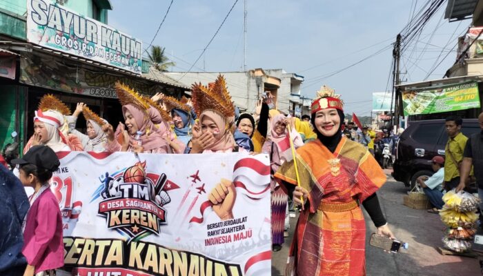 Karnaval Meriahkan Pembukaan Pesta Rakyat Pakidulan di Sagaranten