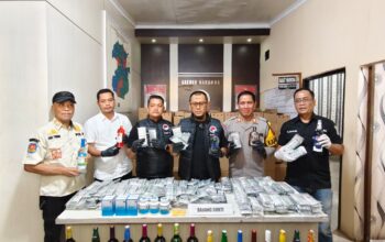 Polres Sukabumi Ungkap Peredaran 41.479 Butir Obat Berbahaya dan 3.641 Botol Miras