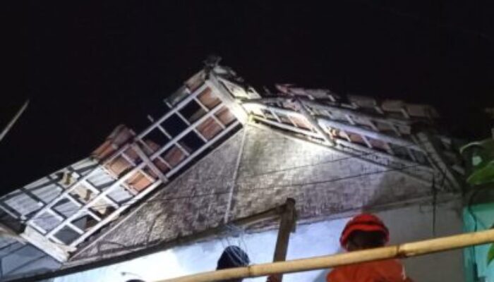 Sembilan Rumah Rusak Terdampak Angin Kencang di Parakansalak Sukabumi 