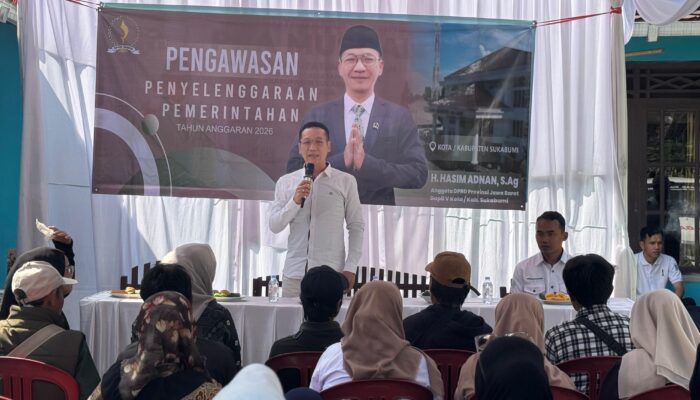 Pengawasan Pemerintahan, Hasim Adnan Tampung Aspirasi Warga Cikembar