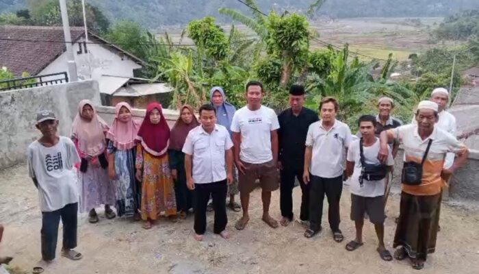 Air Bersih Direalisasikan, Warga Loji Sukabumi Sampaikan Terima Kasih ke Dewan Hamzah Gurnita
