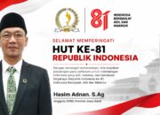 Hasim Adnan Ajak Warga Isi Kemerdekaan dengan Kerja Nyata dan Gotong Royong