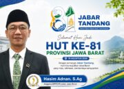 HUT ke-81 Jawa Barat, Hasim Adnan Ajak Masyarakat Jaga Kebersamaan dan Perkuat Pembangunan