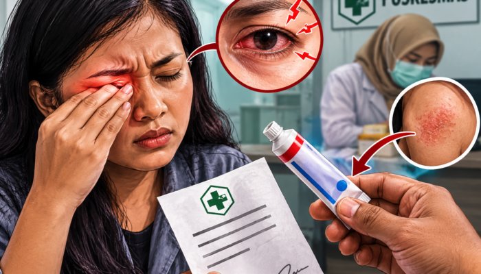 Pasien Puskesmas di Kota Sukabumi Keluhkan Sakit Mata, Malah Diberi Obat Kulit