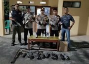 KRYD Malam Minggu di Jampangkulon, Polisi Sita 7 Botol Miras dan 14 Knalpot Brong
