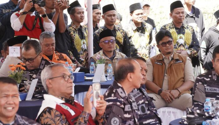 Kadis Perkim Sendi Apriadi Dampingi Bupati Groundbreaking Jembatan Leuwidinding