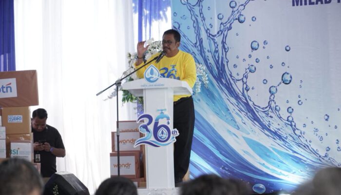36 Tahun Perumda Tirta Jaya Mandiri, Bupati Soroti Layanan: Keluhan Warga Harus Cepat Ditangani