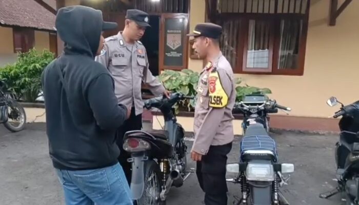 Polsek Jampangkulon Perangi Knalpot Brong, Razia Digelar Rutin Respons Keluhan Warga