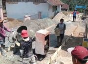 Jalan Kampung Purbasari Dibangun, Pemdes Karanganyar Salurkan DD Tahap II untuk Akses Warga