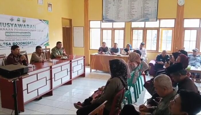 Lima Kebutuhan Warga Jadi Prioritas Musrenbangdes Bojongsari