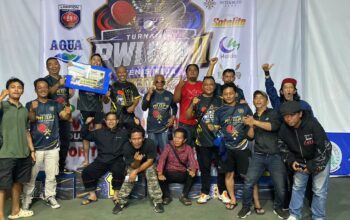 Sempat Tertinggal, PTM PWI Kota Sukabumi Sukses Rebut Gelar Juara Divisi Double PWI Cup II 2026