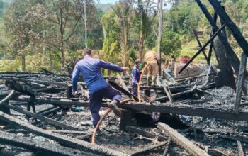Warga Andalkan Mata Air Cegah Api Meluas di Kasepuhan Sinar Resmi Sukabumi