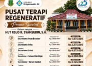 Rayakan HUT ke-106, RSUD R. Syamsudin SH Hadirkan Promo Terapi Regeneratif
