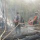 Kebakaran Lahan di Cibadak Sukabumi, Api Merembet ke Dekat Permukiman