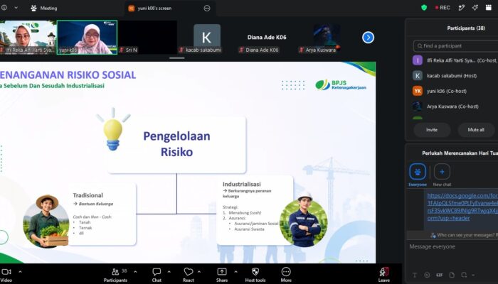 Bekali Mahasiswa Hadapi Dunia Kerja, BPJS Ketenagakerjaan Sukabumi Kenalkan Manfaat Jaminan Pensiun