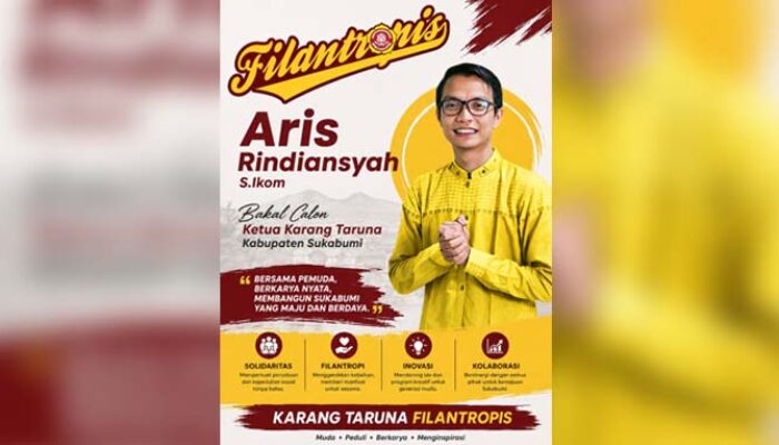 Usung Karang Taruna Filantropis, Aris Rindiansyah: Kesetiakawanan dan Kedermawanan Sosial Menuju Sukabumi Mubarokah