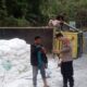 Bawa 9 Ton Tepung Aci, Truk Terguling di Tanjakan Baeud Warungkiara Sukabumi