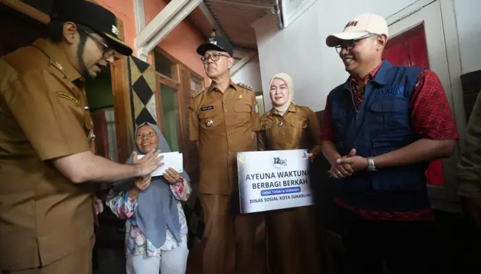 Program 12 PAS Kota Sukabumi Berlanjut, 14 Warga Selabatu dan Cikole Terima Bantuan