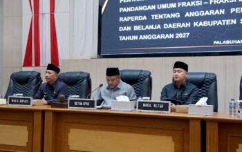 DPRD Soroti Raperda APBD 2027, Bupati Sukabumi Sampaikan Jawaban Fraksi