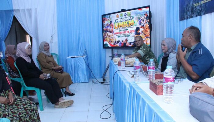 Tak Cukup Bangun Jalan, TMMD ke-130 Kodim 0622 Sukabumi Bidik UMKM Desa Mekarjaya Naik Kelas