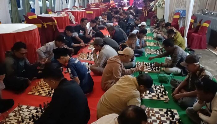 Pecatur Lintas Daerah Padati Jampangkulon, Turnamen Catur YFSBBP Jadi Ajang Adu Strategi