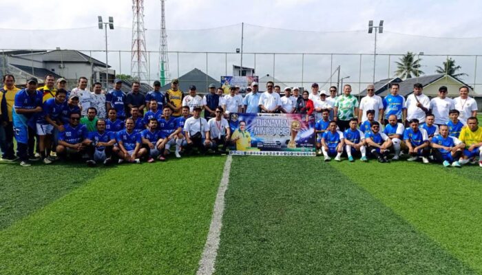 Turnamen Mini Soccer Hari Bakti PU ke-81, 27 Tim Perangkat Daerah Berebut Piala Bupati Sukabumi