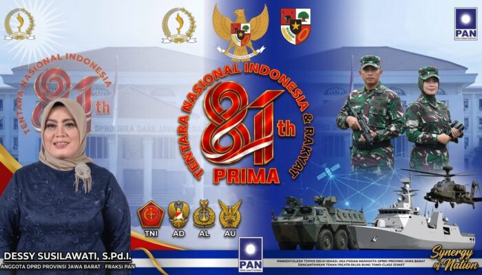 HUT TNI, Dessy Susilawati Ajak Masyarakat Perkuat Persatuan dan Kebersamaan