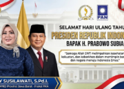 Dessy Susilawati Sampaikan Selamat Ulang Tahun untuk Presiden Prabowo