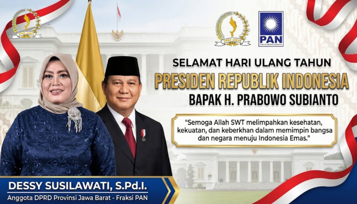 Dessy Susilawati Sampaikan Selamat Ulang Tahun untuk Presiden Prabowo