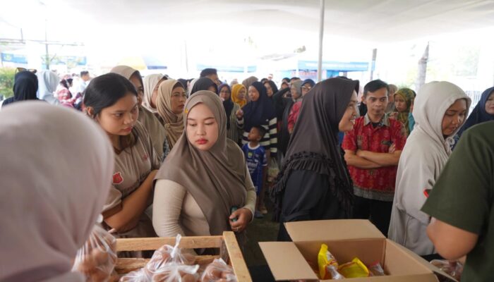 GPM di Cibeureum Sukabumi Diserbu Warga, Harga Beras hingga Daging Lebih Murah