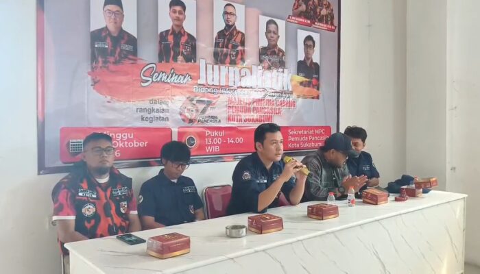MPC Pemuda Pancasila Kota Sukabumi Bekali Kader Ilmu Jurnalistik, Tekankan Pentingnya Publikasi yang Tepat