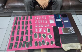 Polisi Bongkar Dugaan Peredaran Sabu di Lembursitu Kota Sukabumi, 60 Paket Lebih Diamankan