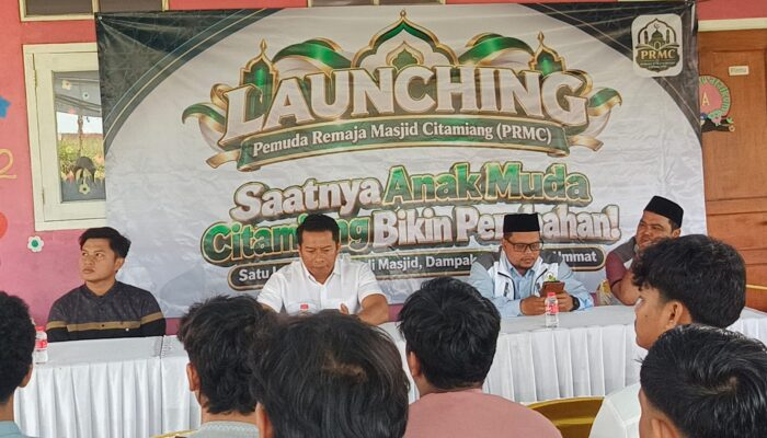 Remaja Mulai Jauh dari Masjid, Inggu Sudeni Siapkan Gerakan PRMC di Kota Sukabumi