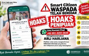 Waspada Hoaks dan Penipuan, DLH Kabupaten Sukabumi Ingatkan Warga Verifikasi Informasi