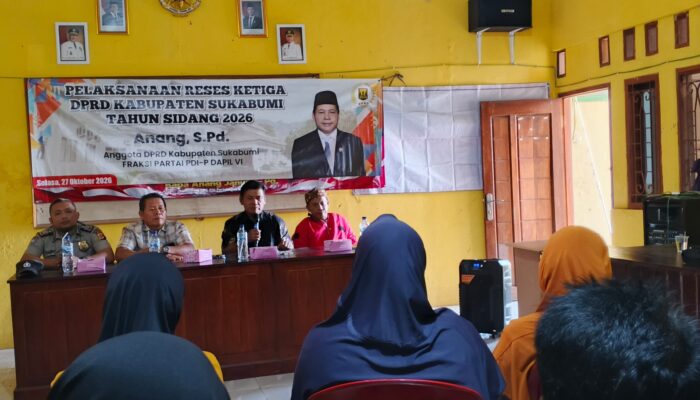 Reses Ketiga DPRD Sukabumi, Anang Serap Aspirasi Warga soal Rutilahu, Pertanian dan Jalan