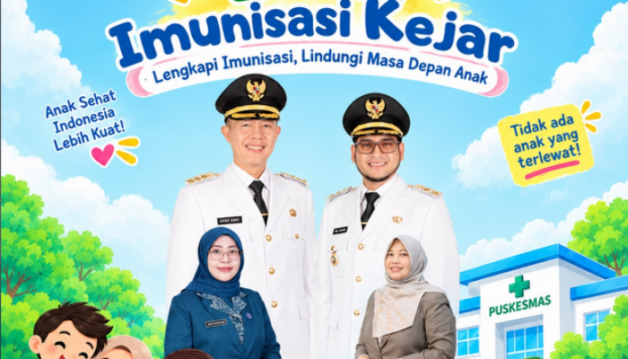 Bulan Imunisasi Kejar Dimulai, Dinkes Kota Sukabumi Ingatkan Orang Tua Cek Imunisasi Anak