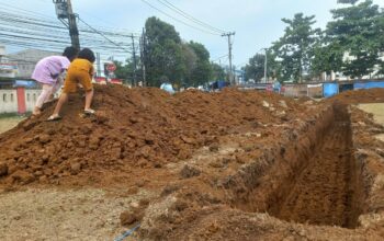 Alat Berat Dikerahkan, Proyek Alun-alun Cibadak Rp4,67 Miliar Mulai Digarap
