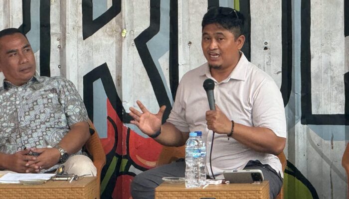 Ormas dan OKP se-Cibadak Ngumpul, Kadis Sendi Apriadi Paparkan Rencana Pembangunan Alun-alun Rp4,67 Miliar