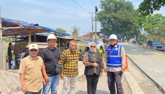 Komisi IV DPRD Jabar Tinjau Penggantian Jembatan Munjul II di Kabupaten Bandung