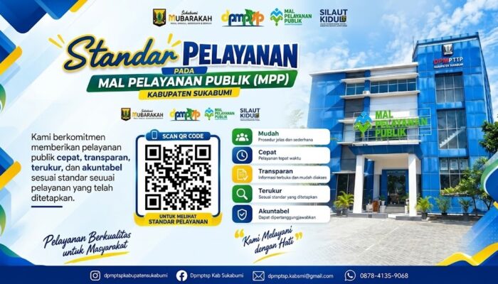 Catat! Begini Standar Pelayanan MPP Kabupaten Sukabumi, dari Syarat hingga Biaya