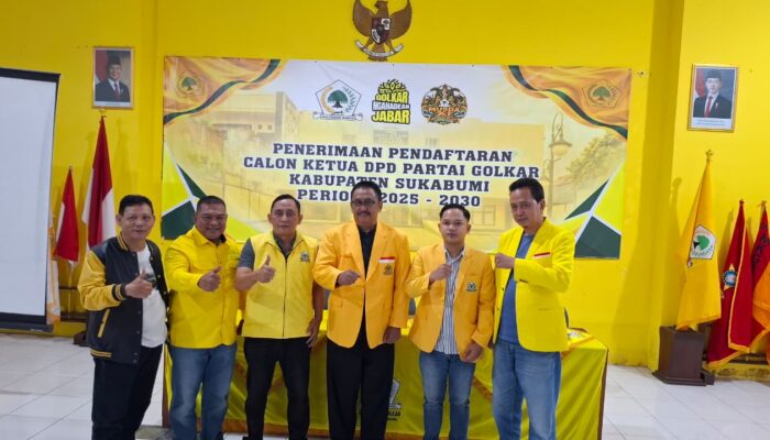 Tak Ada Lawan, Asep Japar jadi Calon Tunggal Ketua Golkar Kabupaten Sukabumi?