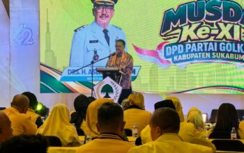 Pimpin Golkar Kabupaten Sukabumi, Asjap Bidik Dua Periode Bupati dan 17 Kursi DPRD