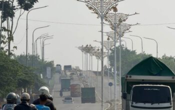 Kota Sukabumi Dapat Bantuan PJU dari Jabar, 424 Unit Lampu Jalan Dipasang