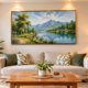 7 Dekorasi Dinding Ruang Tamu yang Dipercaya Membawa Energi Positif Menurut Feng Shui