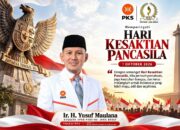 Hari Kesaktian Pancasila, Yusuf Maulana Ajak Generasi Muda Jaga Persatuan dan Bijak Bermedia Sosial